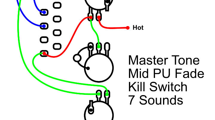 Ultimate Strat Mod: Cost-Free Re-Wiring w/ 7 Sounds and Kill Switch